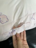 Gối chống trào ngược cho bé Dono & Dono hoạ tiết thỏ hồng 80x65cm ( size:0m+) - Ảnh 7