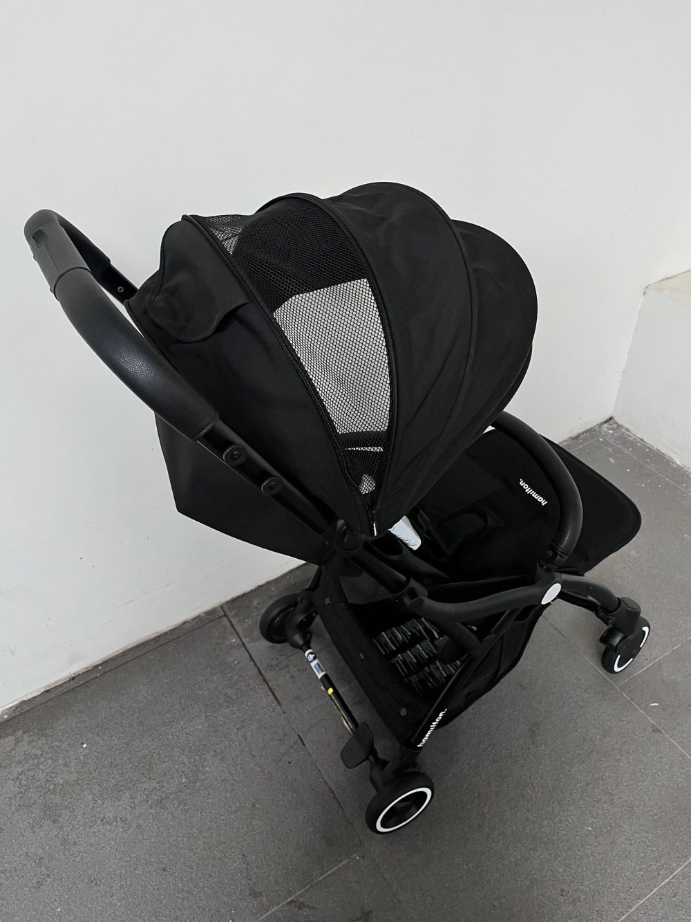Xe đẩy Hamilton X1 Plus màu đen ( size: 0->4y, tối đa 20kg) - Ảnh 18