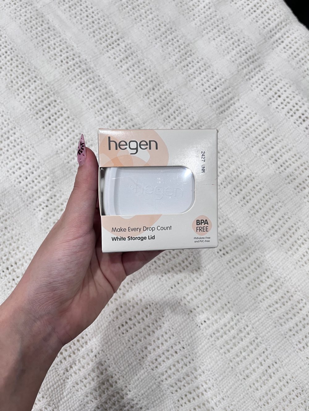 Bình sữa Hegen 150ml kèm nắp màu trắng (no box, ko kèm núm ti) - Ảnh 7