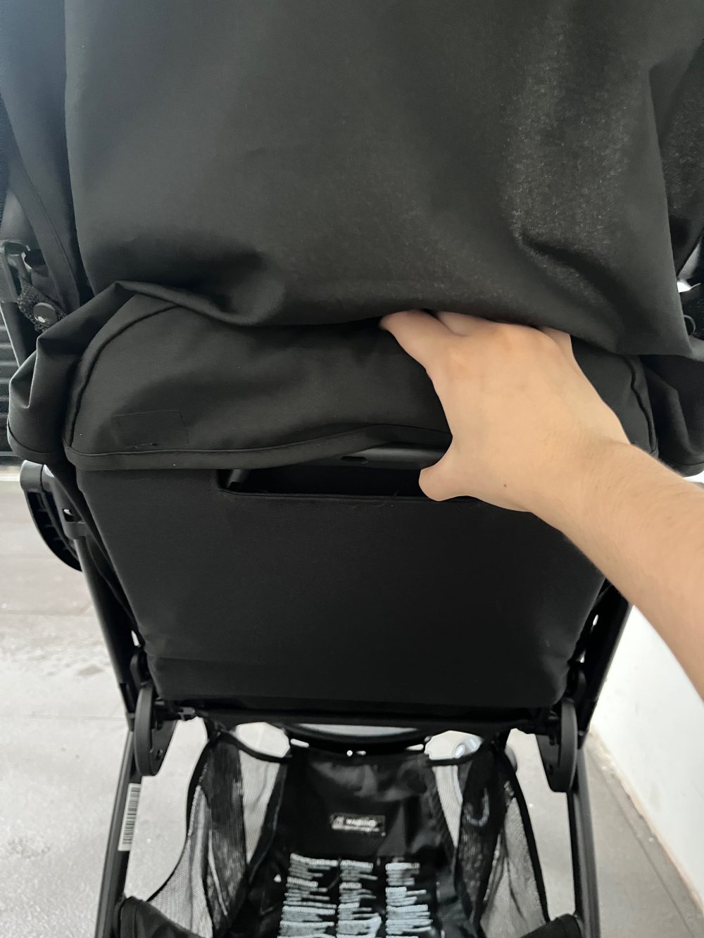 Xe đẩy Hamilton X1 Plus màu đen ( size: 0->4y, tối đa 20kg) - Ảnh 4