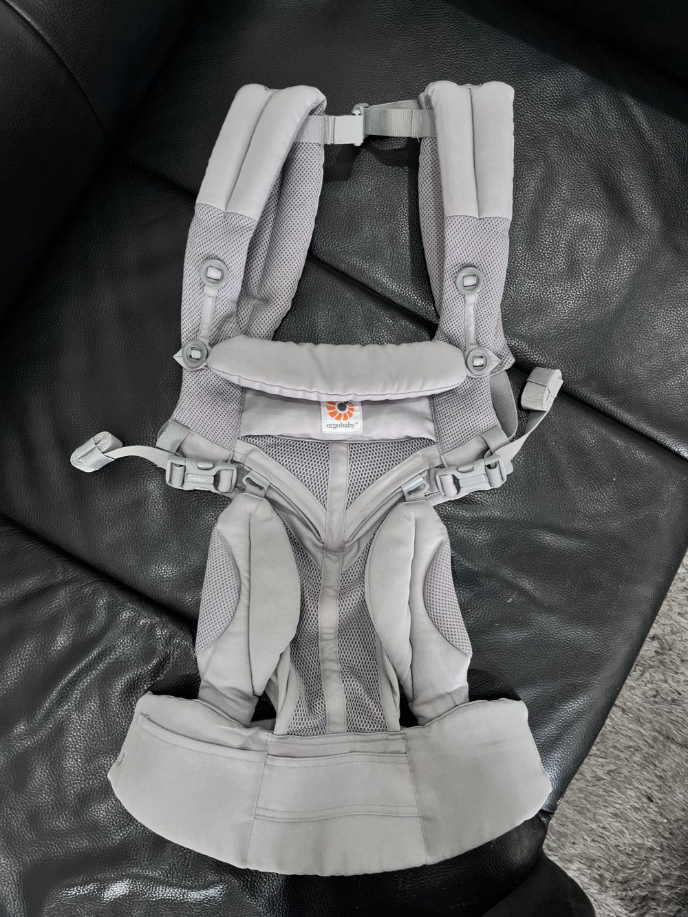 Địu Ergobaby Omni 360 Cool Air Mesh, Pearl Grey ( size:0->48m~ 3kg2->20kg) - Ảnh 22