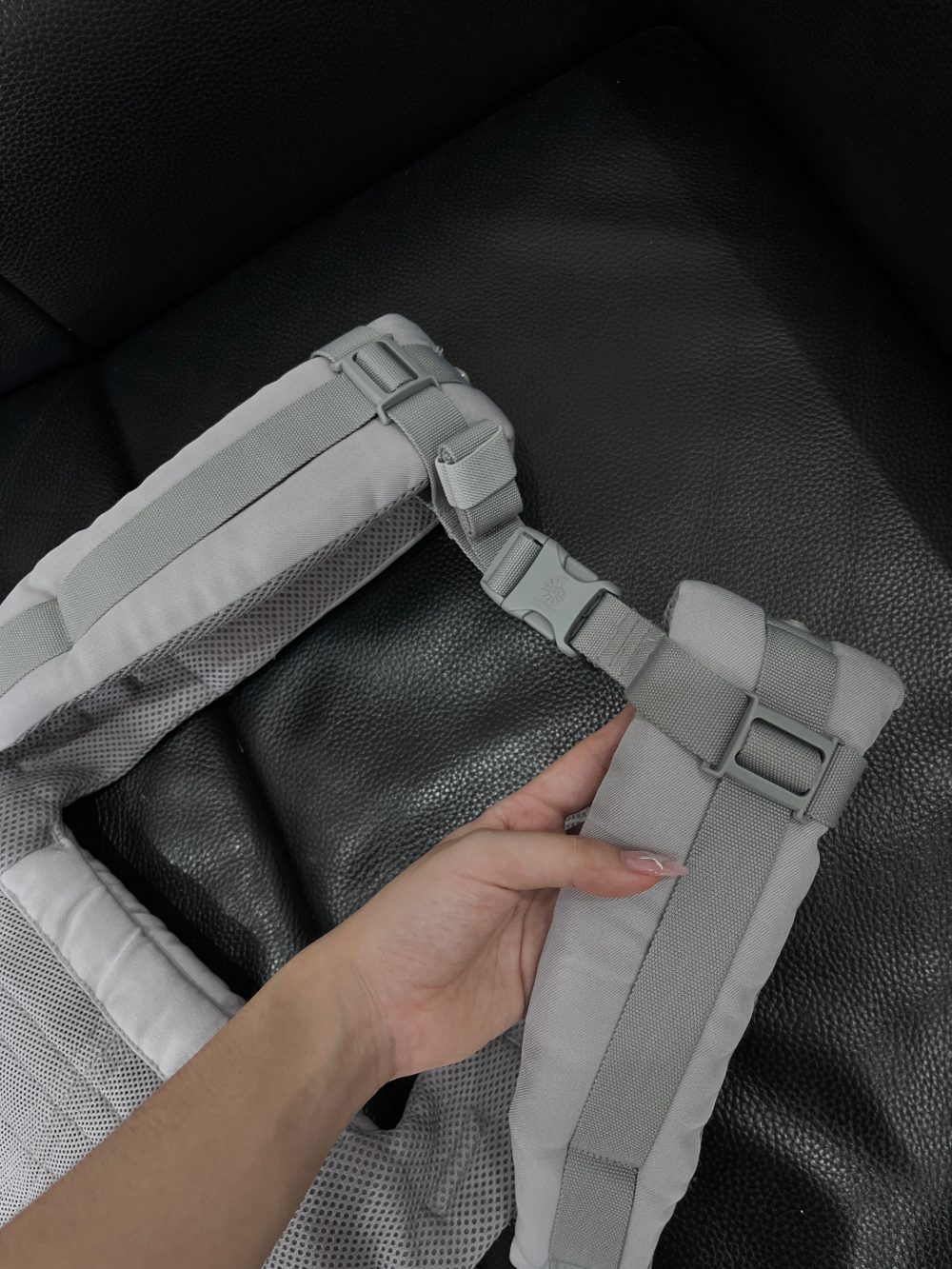 Địu Ergobaby Omni 360 Cool Air Mesh, Pearl Grey ( size:0->48m~ 3kg2->20kg) - Ảnh 15