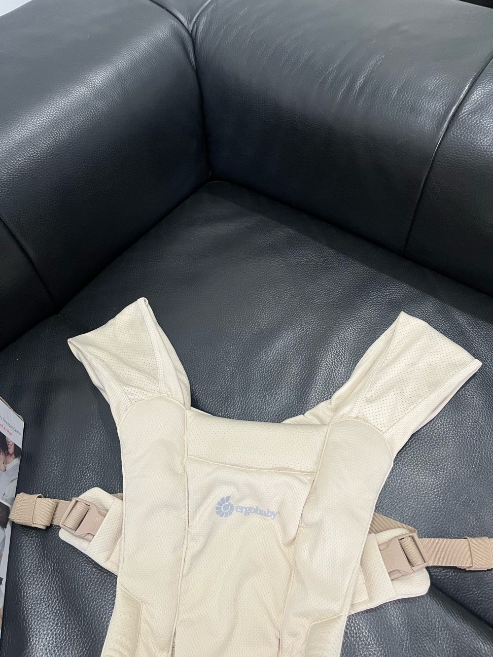 Địu Ergobaby Soft Air Mesh, Cream ( full box, size: 3.2kg – 11.3kg (0–> 24m) - Ảnh 6
