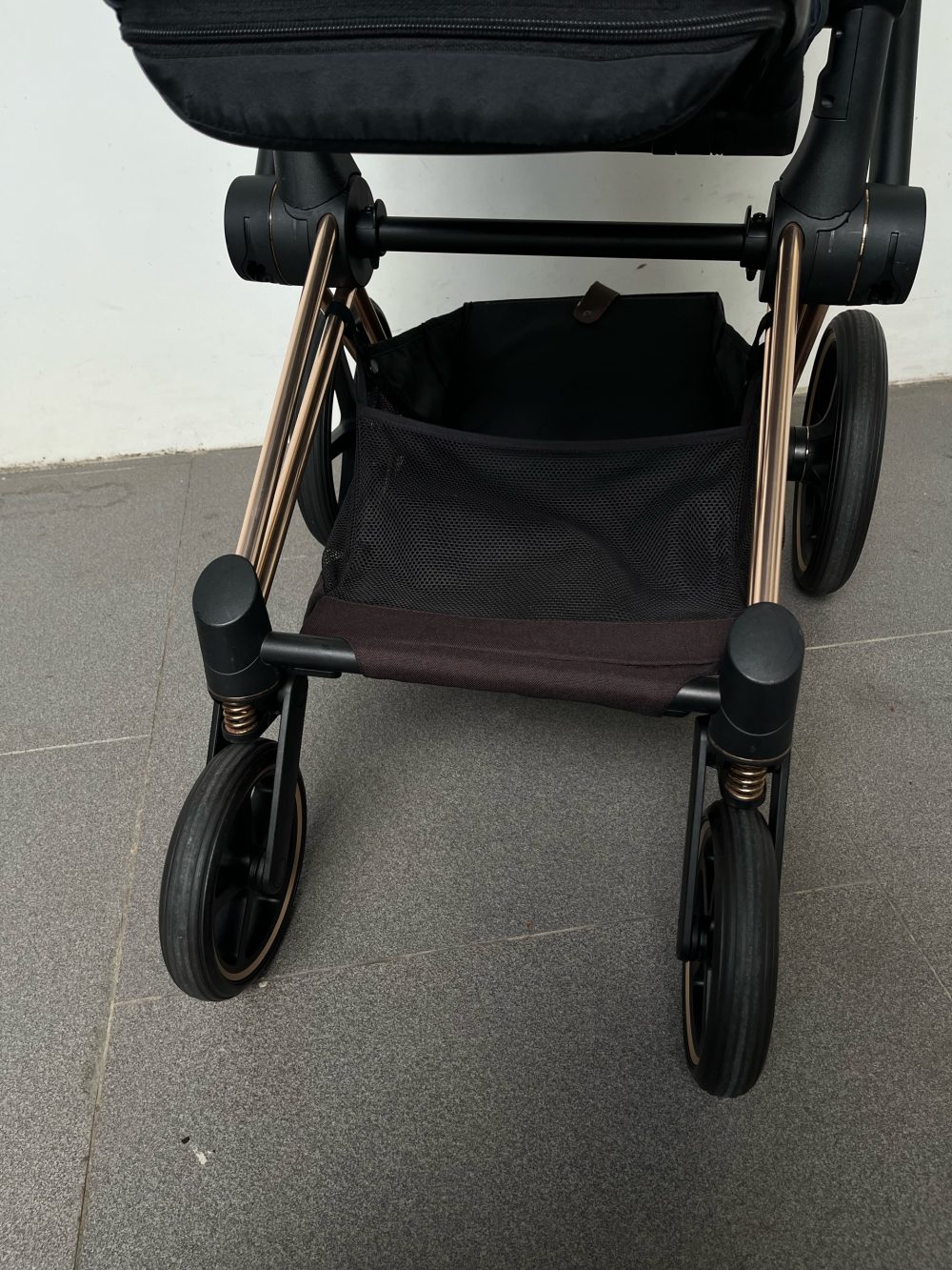 Xe đẩy Cybex Priam 3 khung rosegold (size: 0->4y, tối đa 22kg) kèm adapter - Ảnh 8