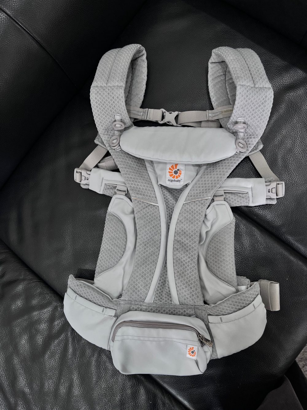 Địu Ergobaby Omni Breeze, Pearl Grey ( Size: 3.2->20kg ~ 0->48m) - Ảnh 8