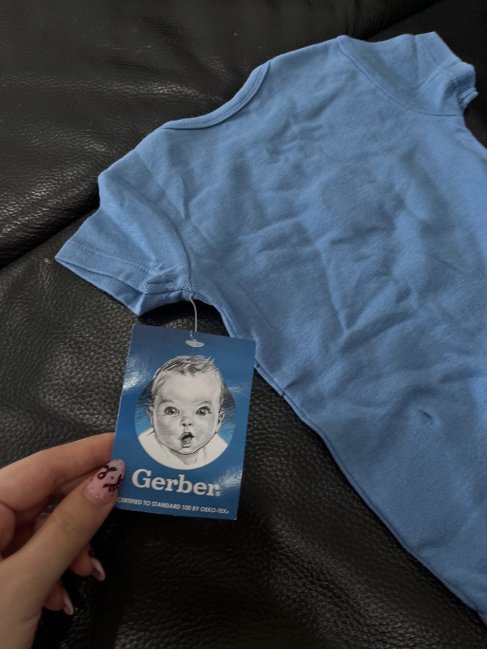 Set 4 bộ bodysuit Gerber họa tiết vũ trụ (size 6→9m) - Ảnh 26