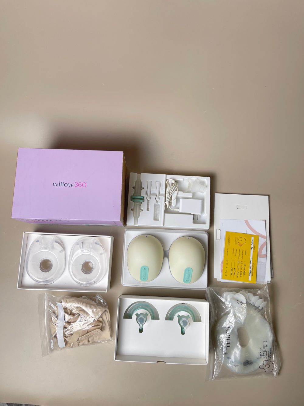Máy hút sữa Willow 360 ( full box) kèm thêm phụ kiện Container & Flange - Ảnh 4