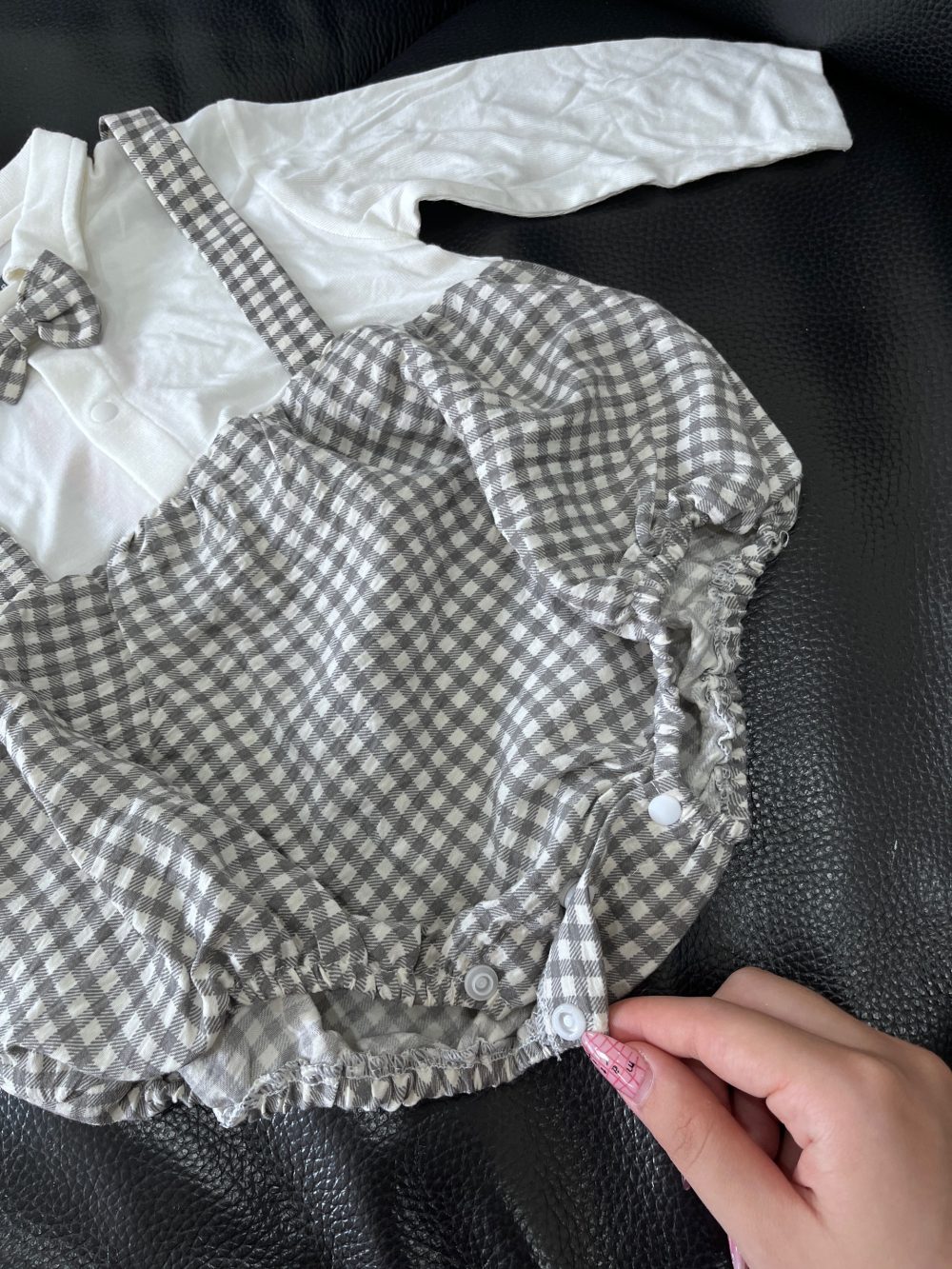Set 2 body đùi Uala Rogo & Carter's màu xám (size 6→9m) - Ảnh 18