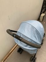 Xe đẩy Aprica Luxuna Comfort màu xanh ( sơ sinh - 15kg~ 36m) - Ảnh 4