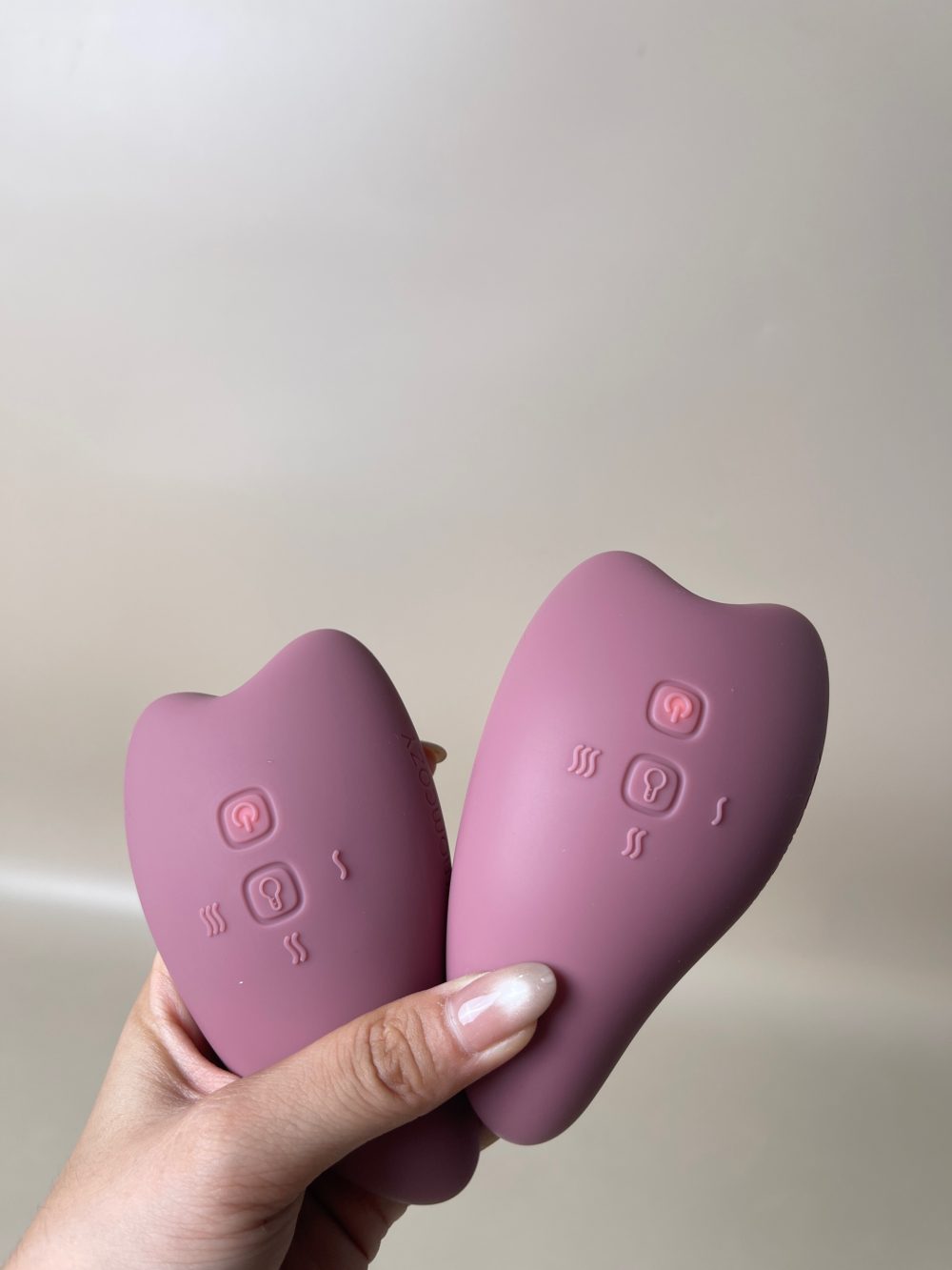 Máy massage ngực Momcozy màu hoa hồng (Máy đôi, no box) - Ảnh 3