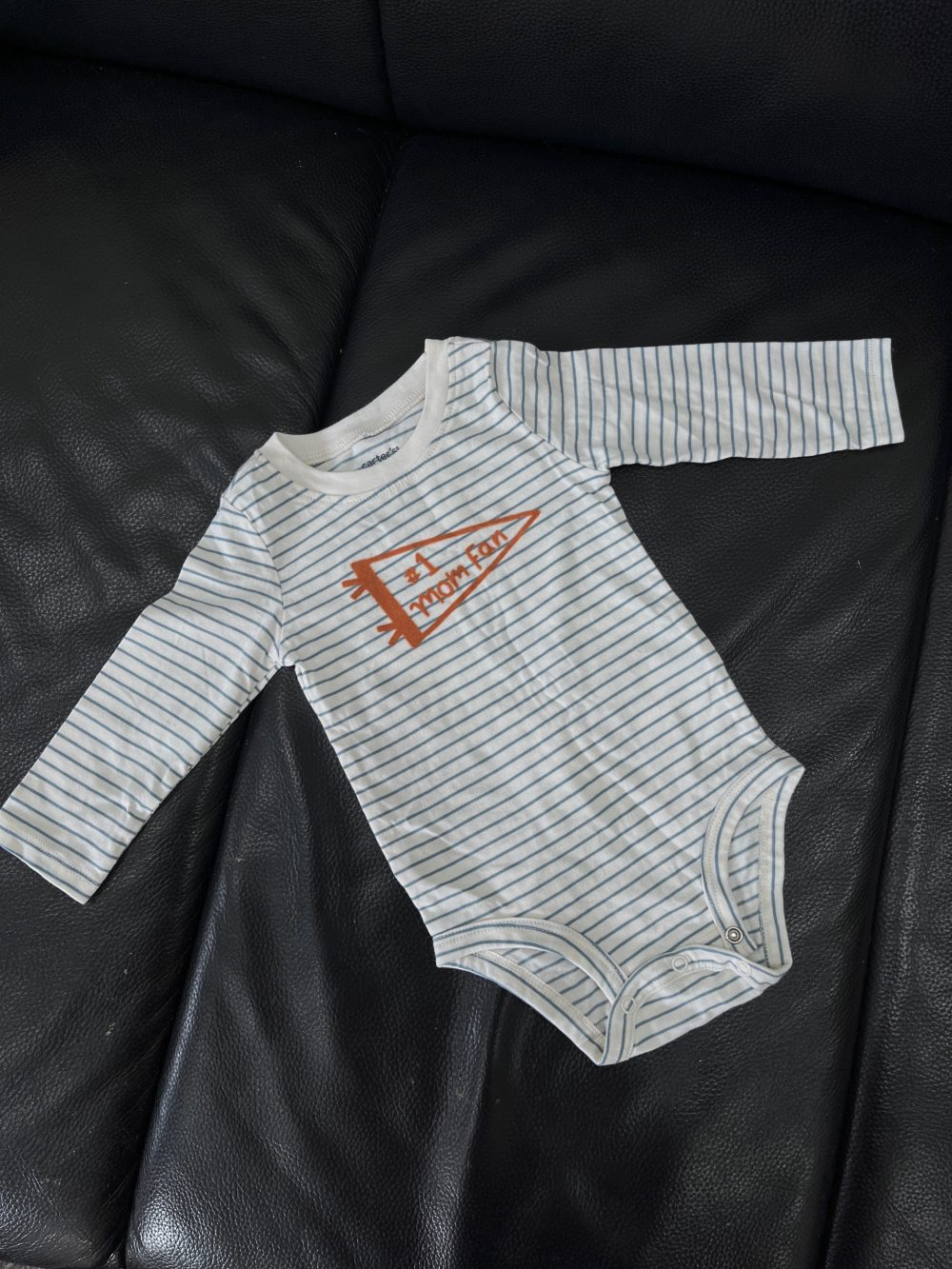 Bodysuit dài tay Carter’s kèm bodysuit ngắn tay Mothercare (size 6→9m) - Ảnh 14
