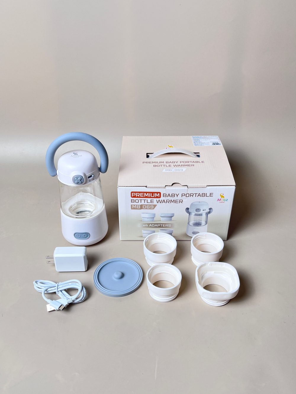 Máy hâm sữa di động không dây Moaz Bébé MB-069 (full box) - Ảnh 30
