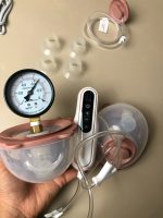 Máy hút sữa Momcozy V2 Pro cup hồng ( full box) - Ảnh 32