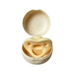 Núm ti giả Moyuum silicone màu vàng (1-3m/ kèm hộp đựng)