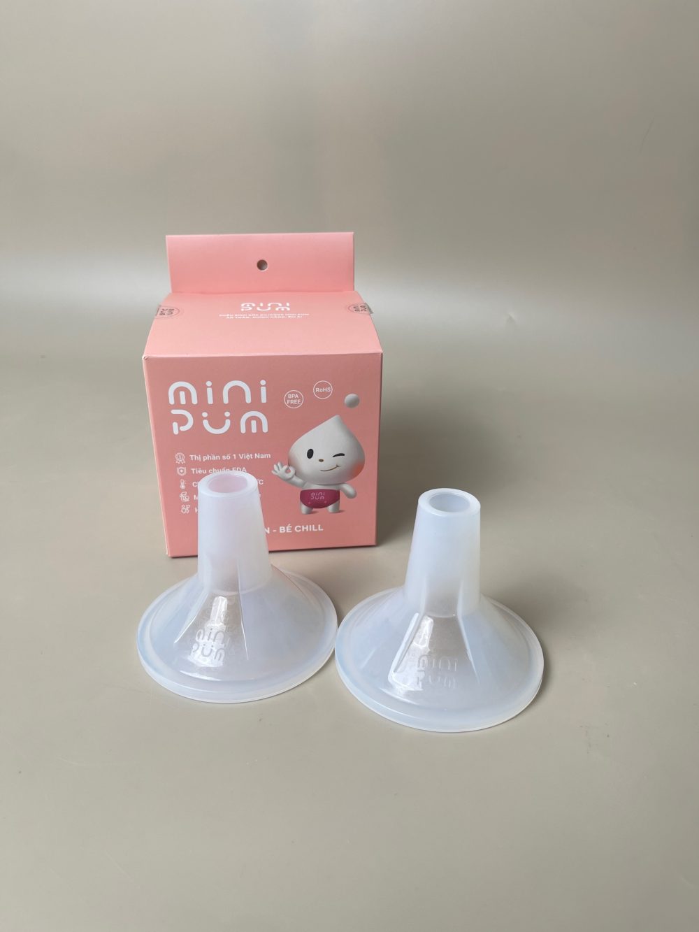 Phễu minipump kèm bình trữ sữa madela 150ml (full box) - Ảnh 12