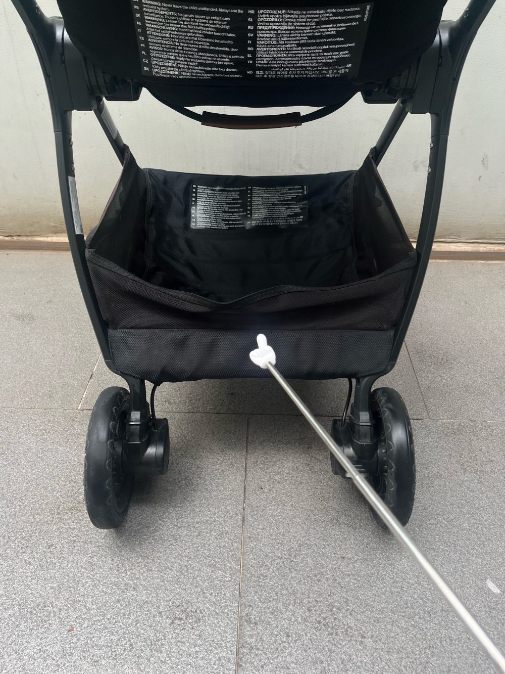 Xe đẩy Nuna Triv màu đen (size: 0–>4y, tối đa 22kg) - Ảnh 13