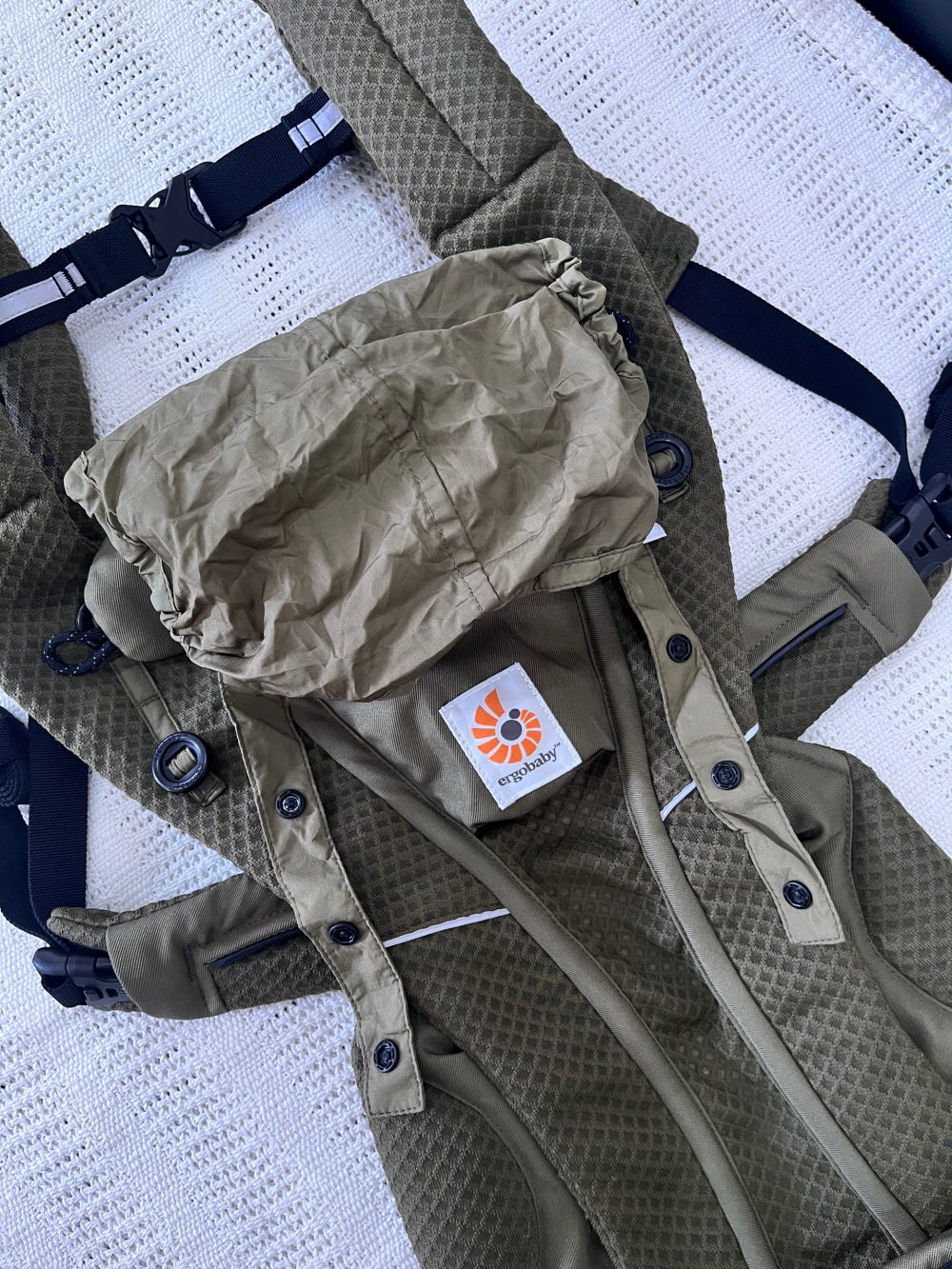 Địu Ergobaby Omni Breeze – Olive Green (Size: 3kg2->20kg ~ 0->48m) - Ảnh 10