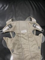 Địu BabyBjorn Baby Carrier Mini Ariy mesh màu grey beige (size: 0m->1y~ 3kg2->11kg) full box (Bill VNQ) - Ảnh 8