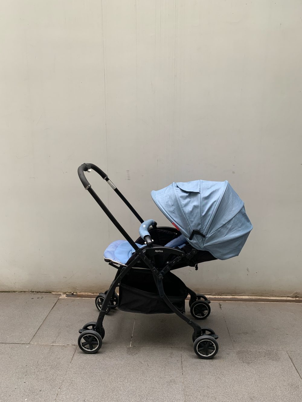 Xe đẩy Aprica Luxuna Comfort màu xanh ( sơ sinh - 15kg~ 36m) - Ảnh 28