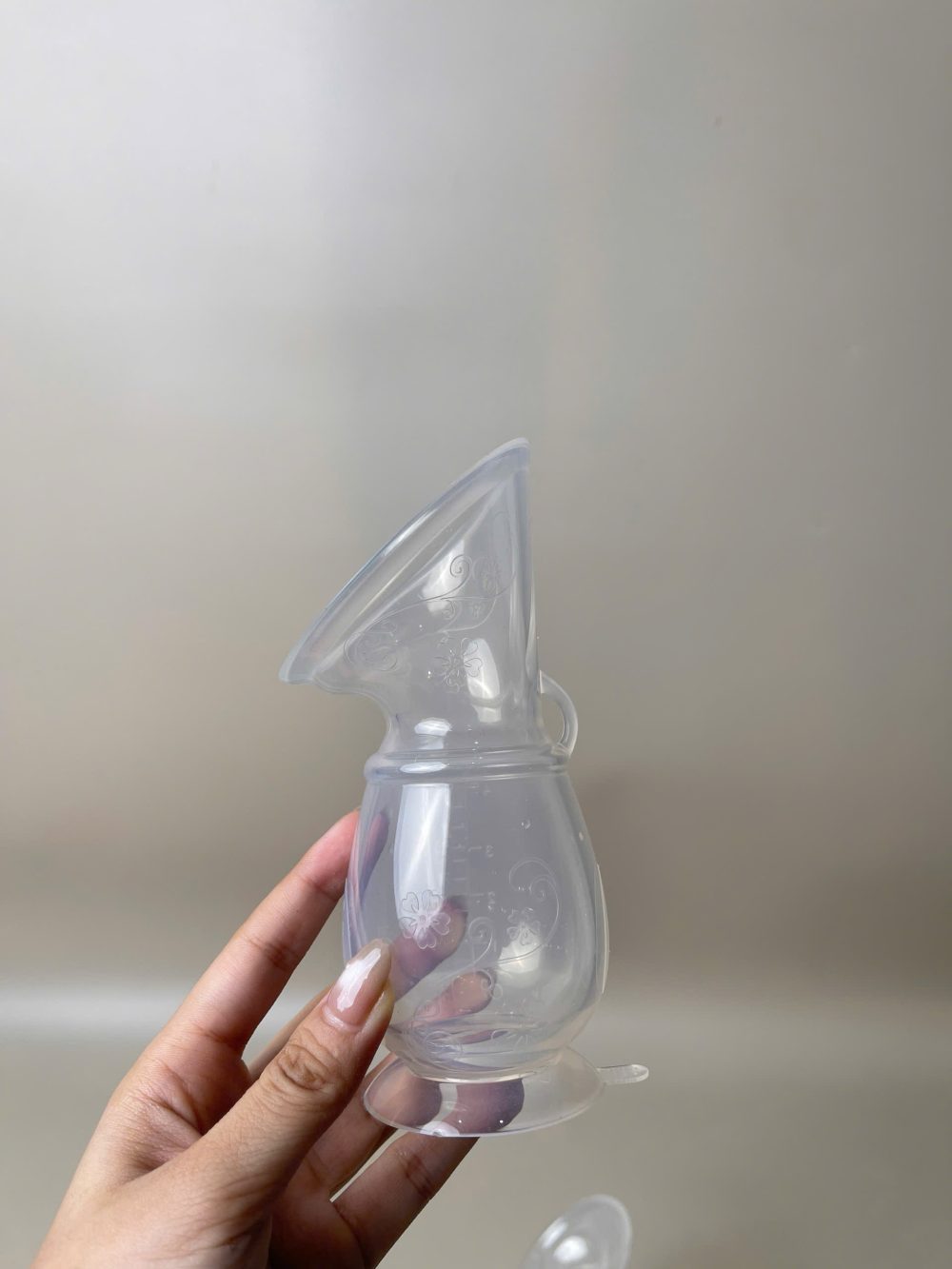 Set 2 cốc hứng sữa silicone Pigeon ( no box) - Ảnh 2