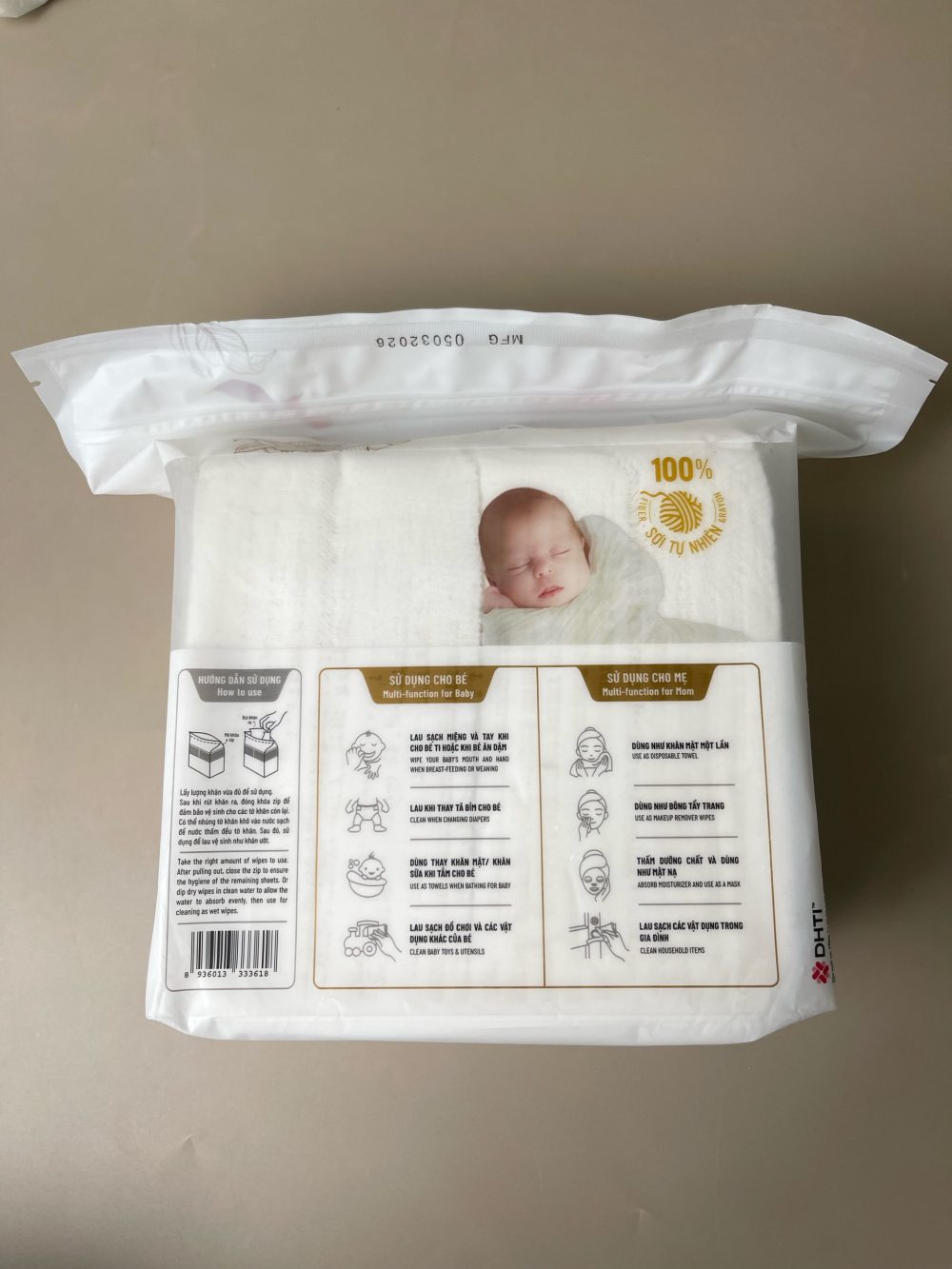 Khăn vải khô Mamamy & Tấm lót tã bỉm Aiwibi - Ảnh 5