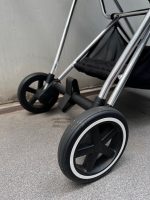 Xe đẩy Cybex mios 3 màu xám khung bạc ( size: 0->4y, tối đa 22kg) kèm adapter và áo mưa cybex - Ảnh 27