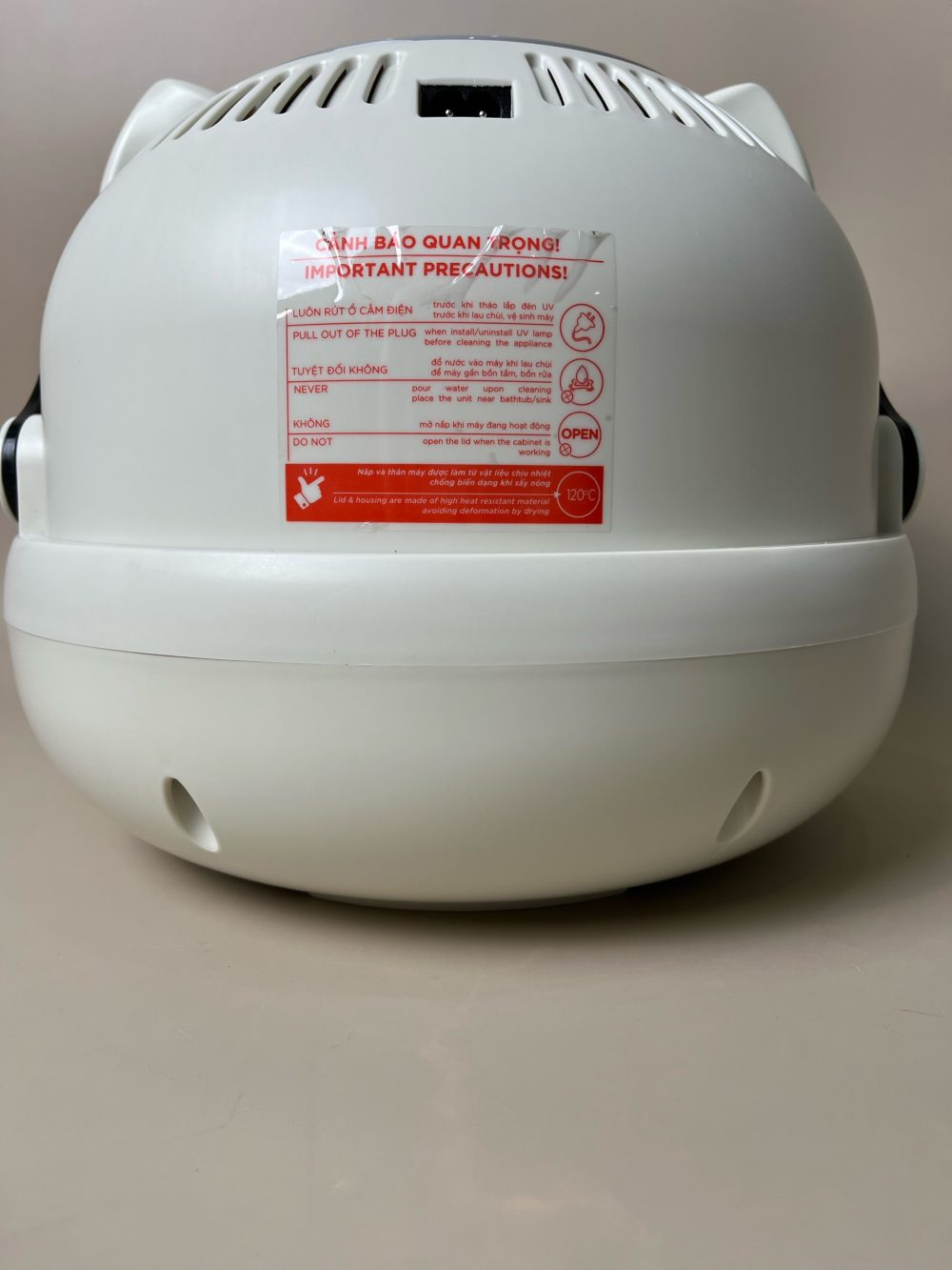 Máy úp bình sữa, tiệt trùng UVC, sấy khô và bảo quản Fatz Tidy 1 ( no box) - Ảnh 5