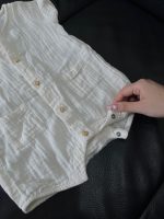Set 4 bodysuit H&M màu xanh/be (size 2→9m) - Ảnh 2