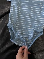 Set 2 bodysuit ngắn tay Mothercare màu sọc xanh dương/xanh lá (size 3→6m) - Ảnh 5