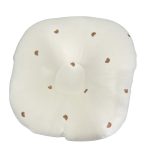 Gối chống trào ngược Rototo bebe cotton lụa hoạ tiết gấu màu be