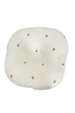 Gối chống trào ngược Rototo bebe cotton lụa hoạ tiết gấu màu be