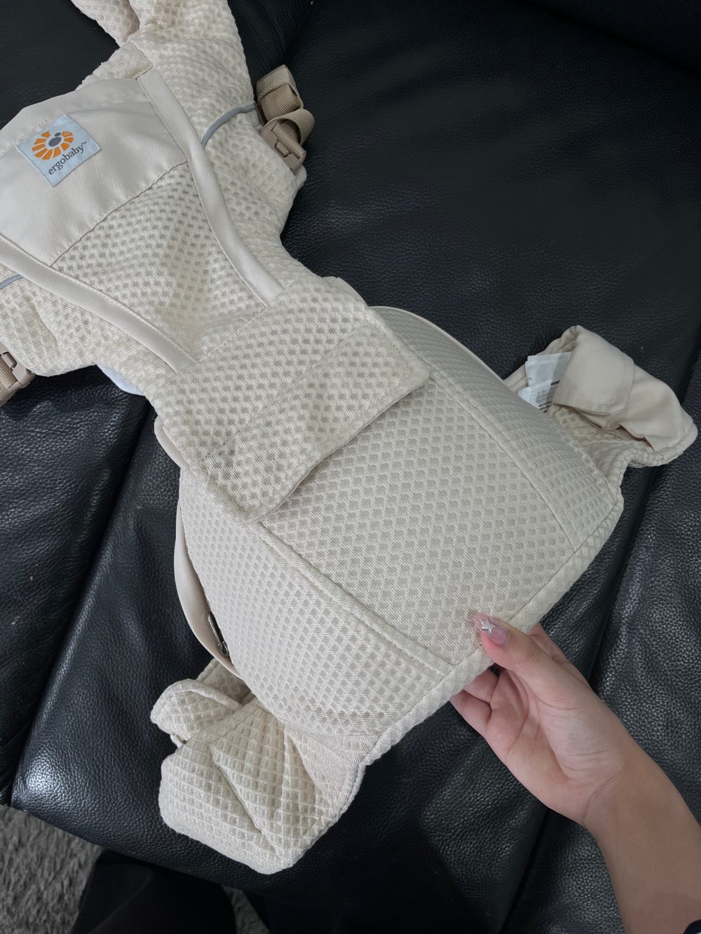 Địu Ergobaby Alta Hip Seat, Natural Beige ( size: 5kg5 -> 20kg ~ 4->48m) - Ảnh 27