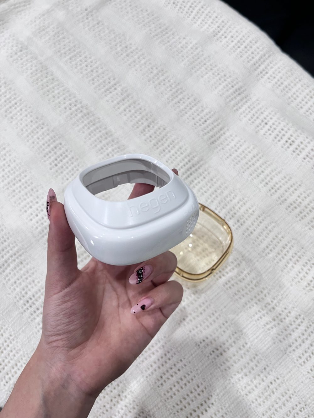 Bình sữa Hegen 150ml kèm nắp màu trắng (no box, ko kèm núm ti) - Ảnh 3