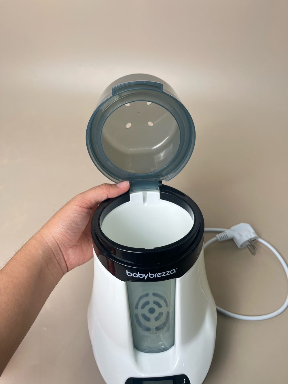 Máy hâm sữa Baby brezza màu trắng có bluetooth ( full box) - Ảnh 11