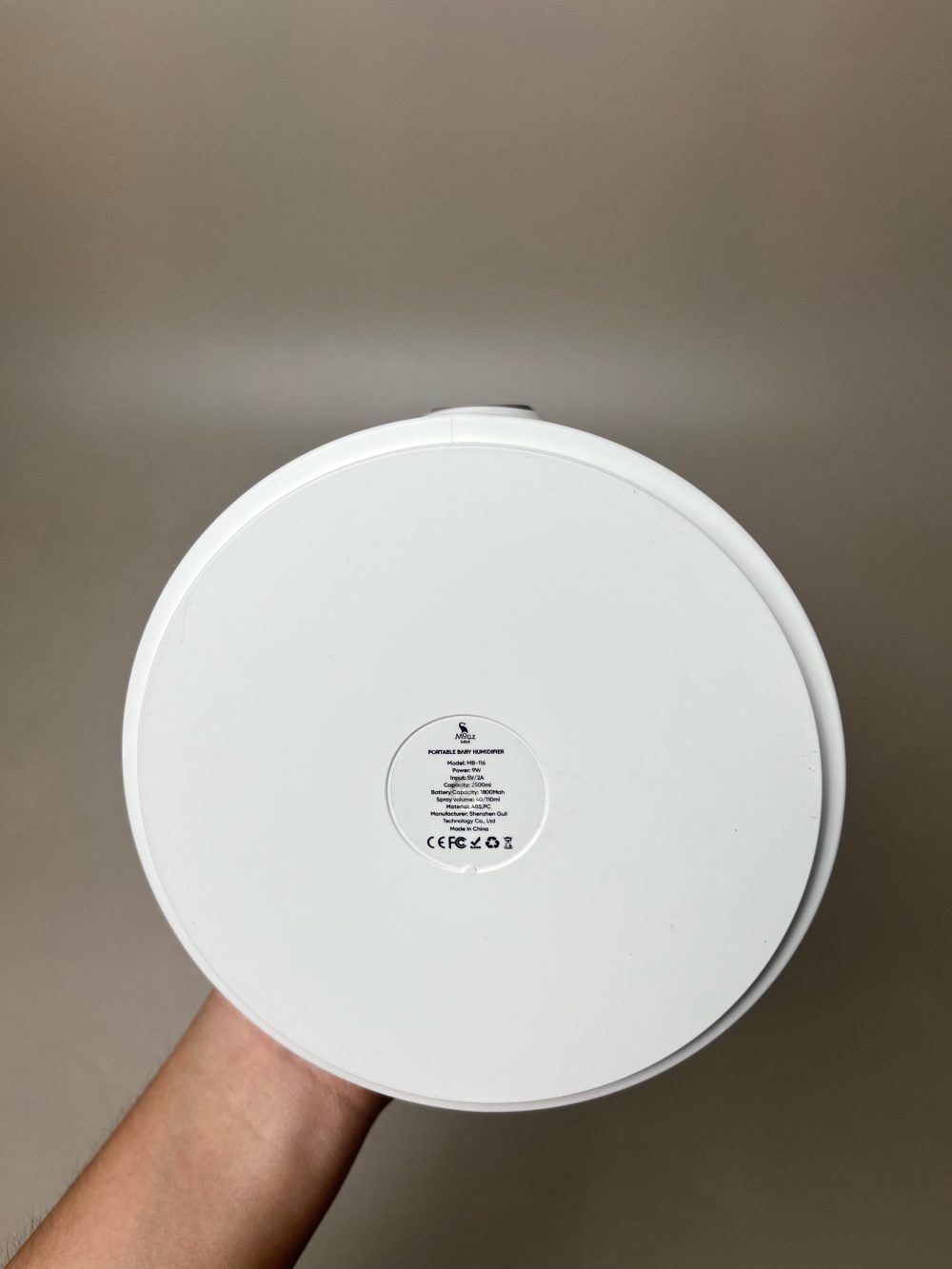 Máy phun sương tạo ẩm xách tay Moaz BéBé ( bo box) - Ảnh 9