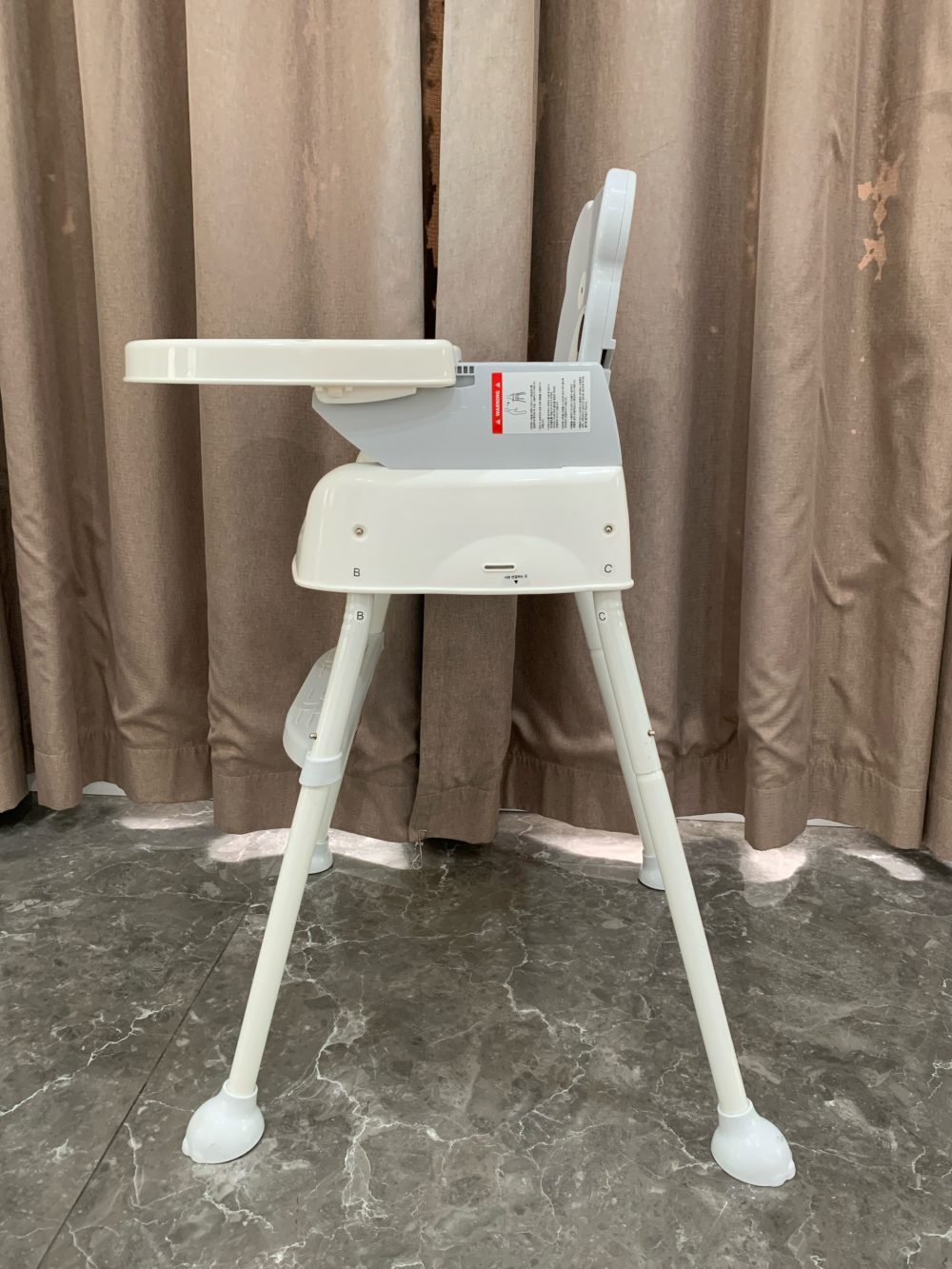 Ghế ăn dặm gấp gọn Ifam hoạ tiết gấu xám ( ghế cao 55cm) - Ảnh 10