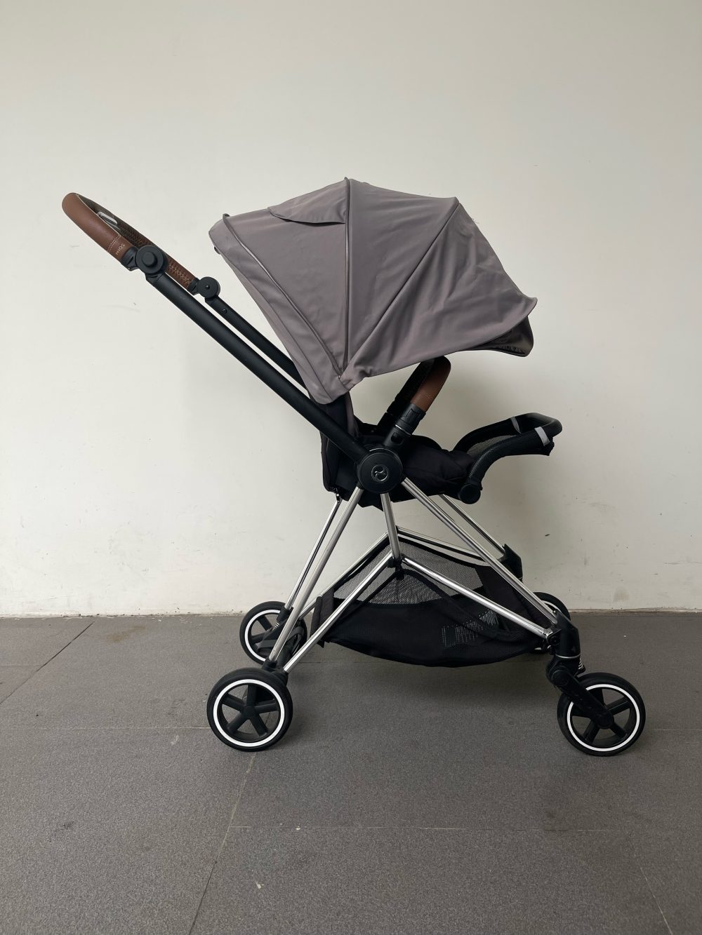Xe đẩy Cybex Mios 2 màu xám khung bạc (0-4y/22kg) - Ảnh 6