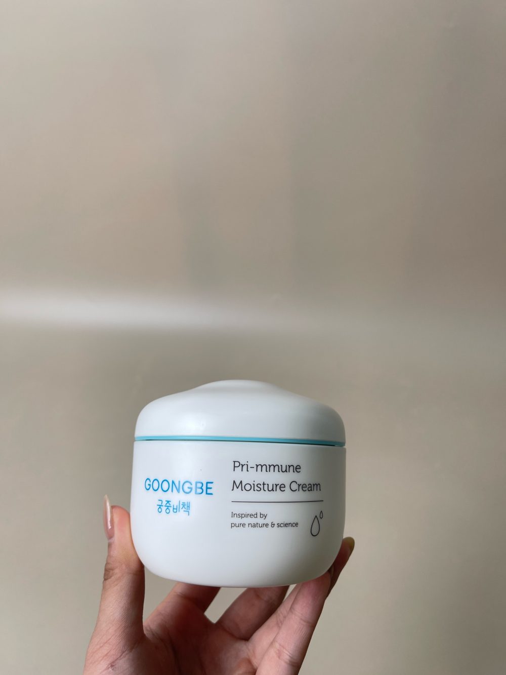 Kem dưỡng ẩm Goongbe Pri-Mmune Moisture Cream cho bé từ 0m (180ml, Date:21/9/2028) - Ảnh 2