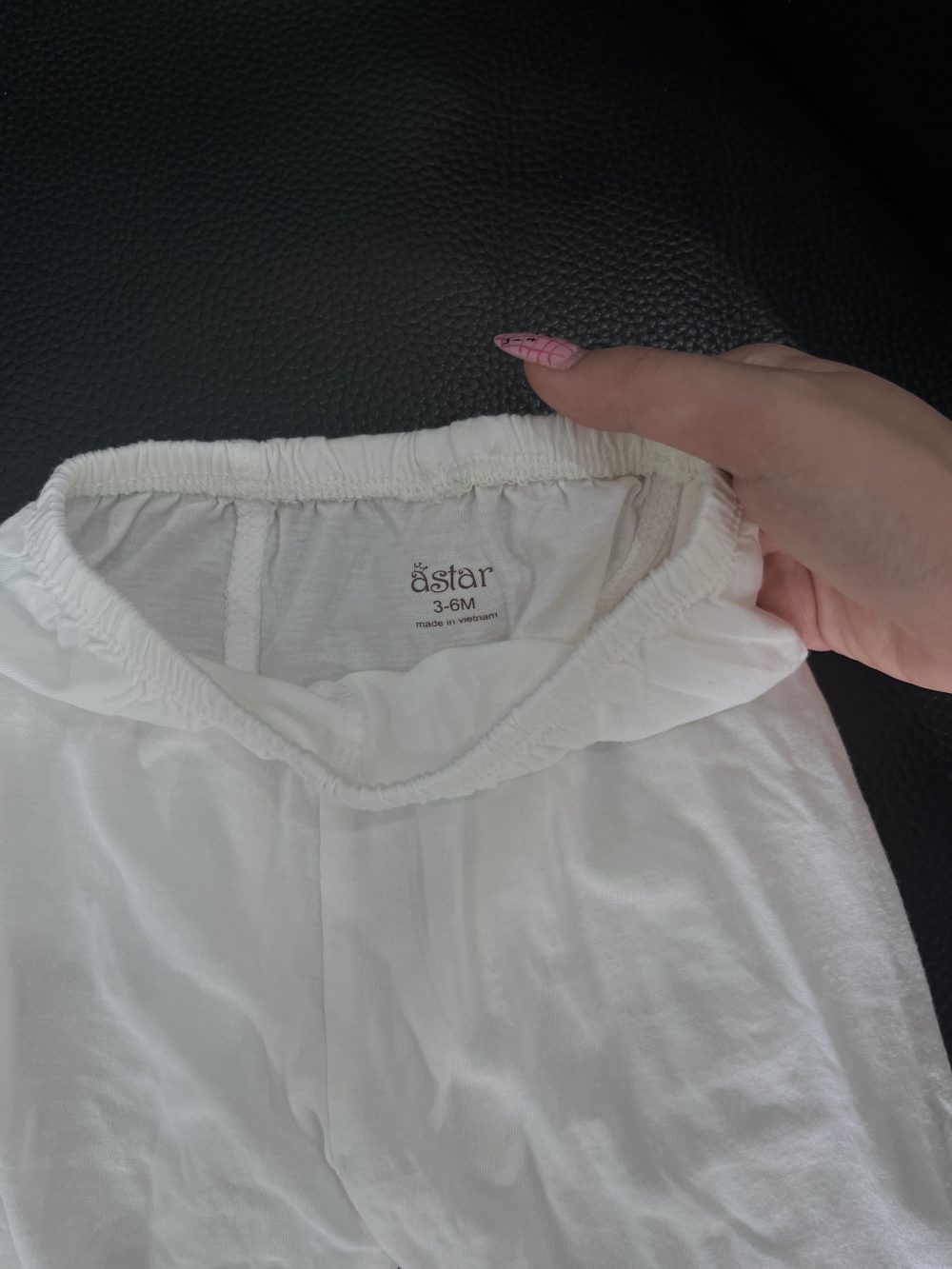 Set bodysuit dài tay kèm quần La Pomme màu nâu (size 0→3m) và bộ quần áo dài tay Asbaby màu trắng (size 3→6m) tặng kèm sleepsuit no brand màu trắng - Ảnh 25
