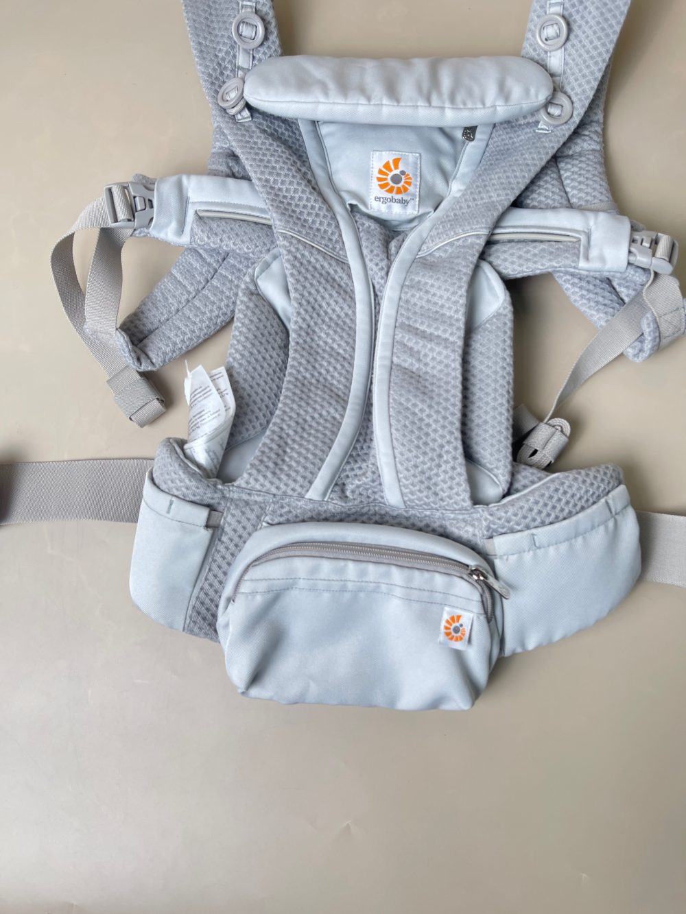 Địu cho bé Ergobaby Omni Breeze, Pearl Grey (size: 3kg2->20kg ~ 0->48m) - Ảnh 14