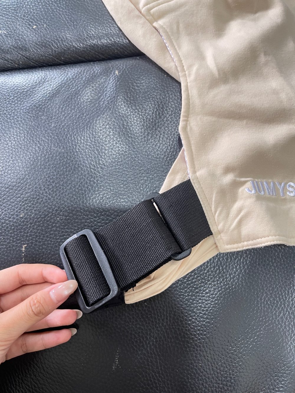 Ðịu vải Jumysie màu be size L ( sơ sinh->15kg) full box - Ảnh 14