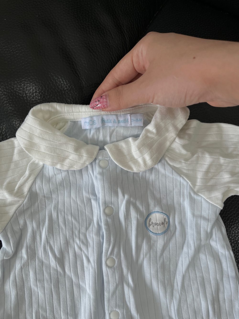 Set 2 bộ body Carter's, Nous màu vàng, màu xanh (size: 3-6m) - Ảnh 11