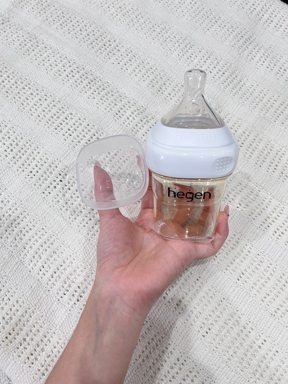 Bình sữa Hegen 150ml kèm nắp màu hồng - Ảnh 15