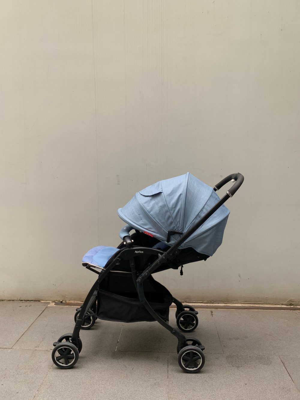 Xe đẩy Aprica Luxuna Comfort màu xanh ( sơ sinh - 15kg~ 36m) - Ảnh 11