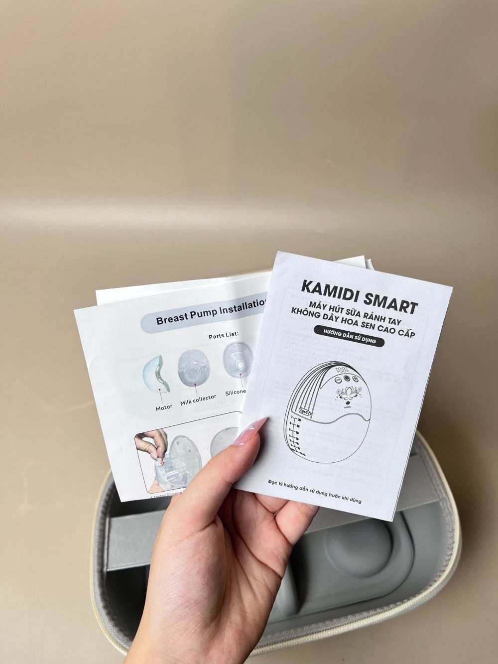 Máy hút sữa rảnh tay Kadimi Smart (full box) - Ảnh 3