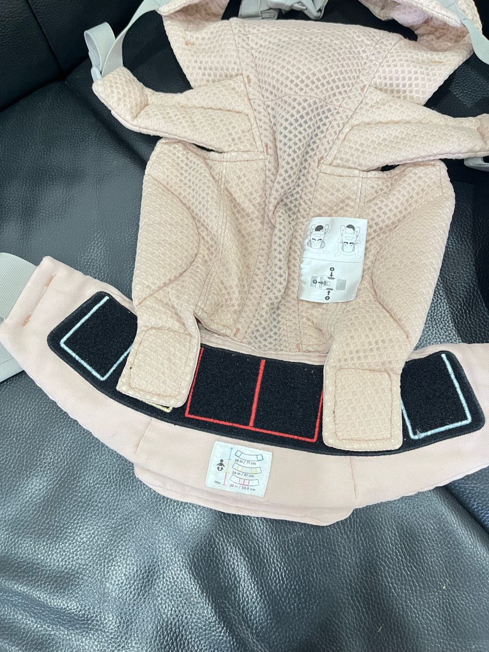 Địu Ergobaby Omni Breeze, Pink Quartz (size: 3.2->20kg ~ 0->48m) - Ảnh 11