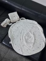 Set vỏ gối chống trào ngược, chăn và ủ choàng vải sợi tre Bunny họa tiết sư tử - Ảnh 6