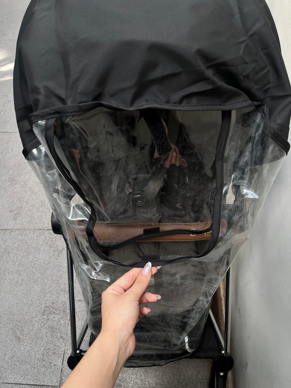 Xe đẩy Cybex mios 3 màu xám khung bạc ( size: 0->4y, tối đa 22kg) kèm adapter và áo mưa cybex - Ảnh 31