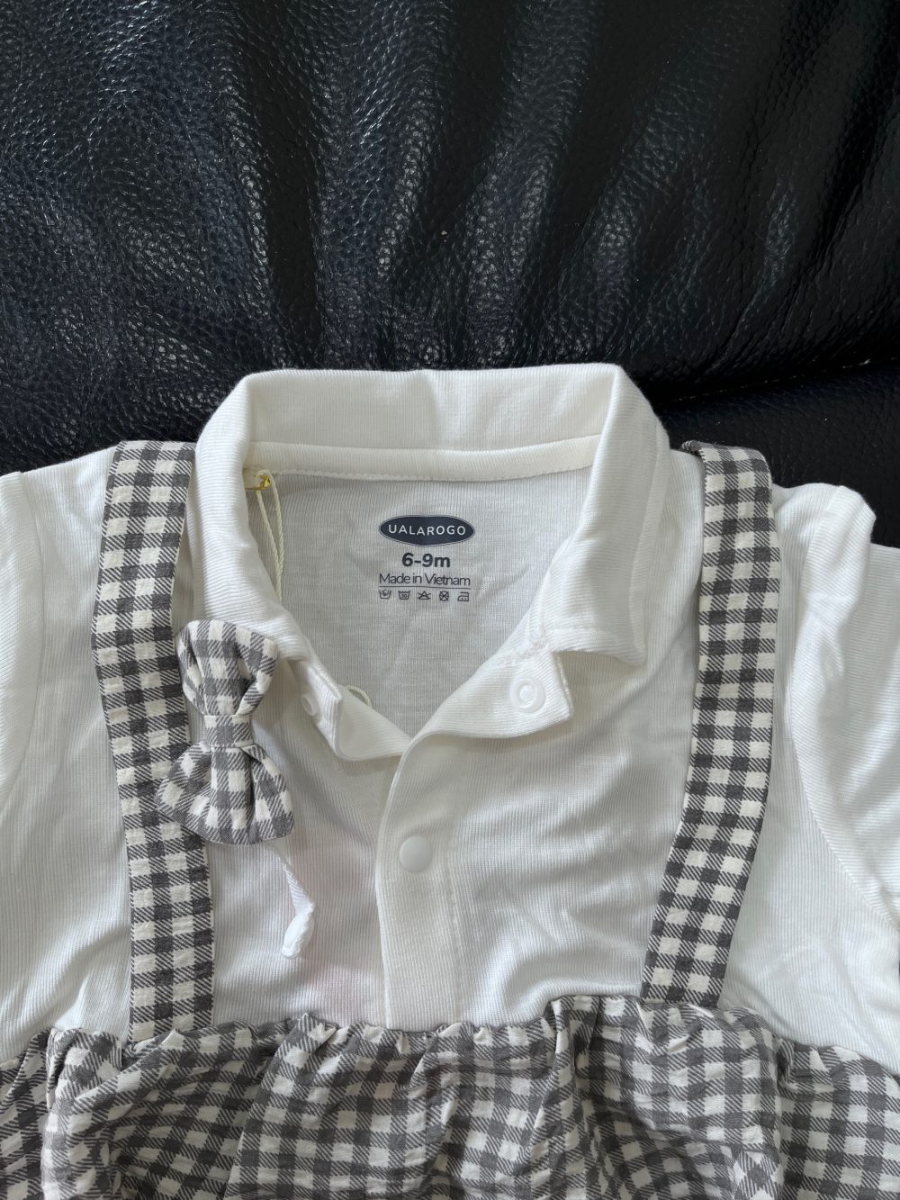 Set 2 body đùi Uala Rogo & Carter's màu xám (size 6→9m) - Ảnh 19