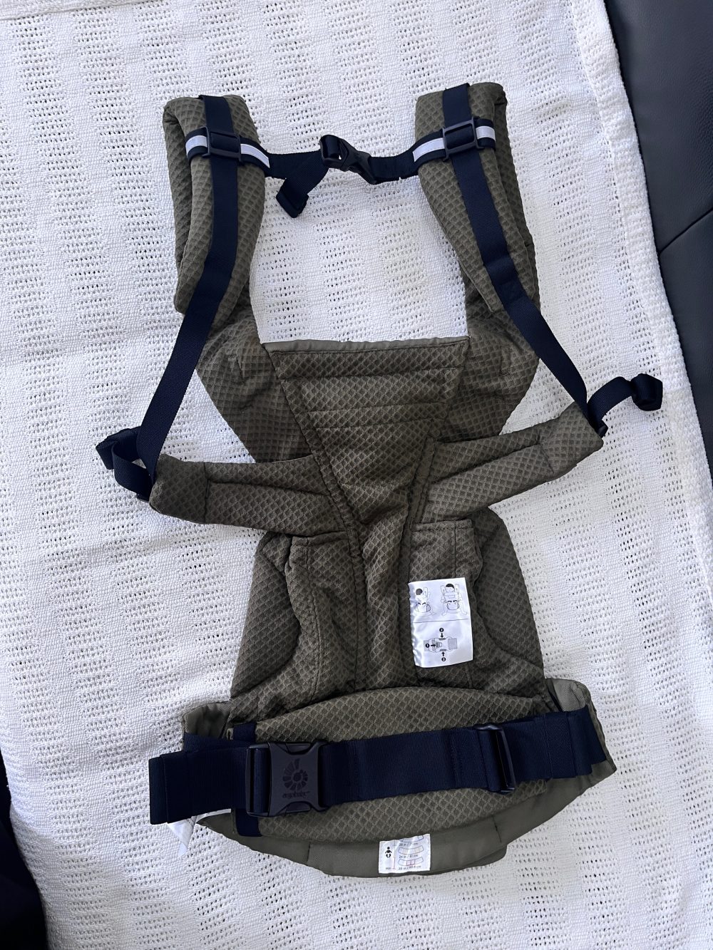 Địu Ergobaby Omni Breeze – Olive Green (Size: 3kg2->20kg ~ 0->48m) - Ảnh 8
